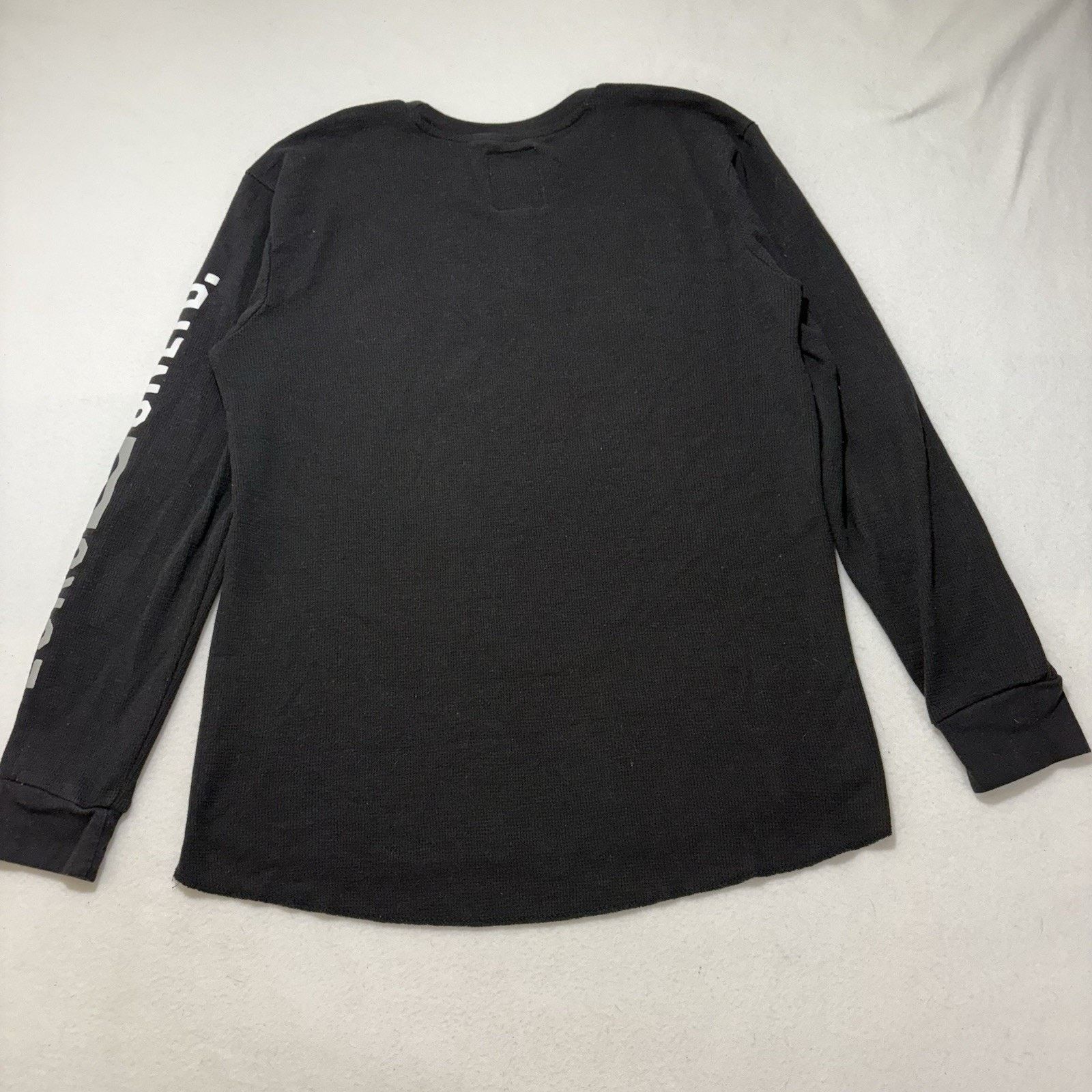 Ecko Unltd. Ecko Unltd Large Waffle Knit T Shirt Rawthentic Crewneck Y2K Size US L / EU 52-54 / 3 - 10 Thumbnail