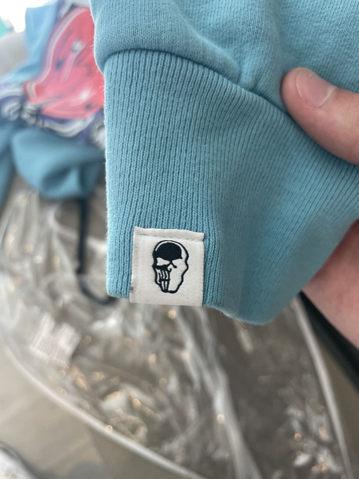 Warren Lotas Warren Lotas Broken Heart Reaper Hoodie Blue L Size US L / EU 52-54 / 3 - 5 Thumbnail