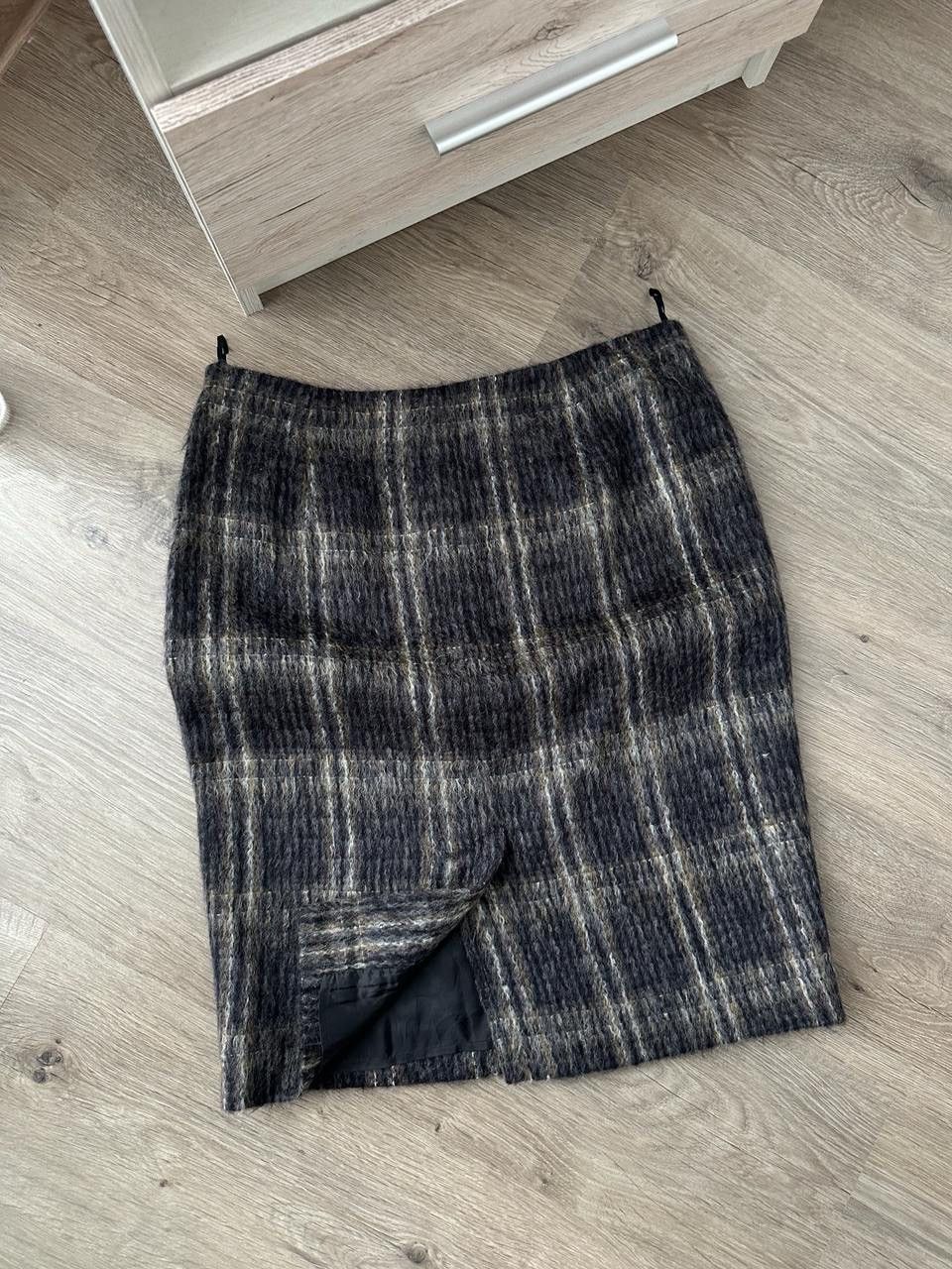 Max Mara × Vintage Vintage Max Mara Lana Wool Skirt Size 30" / US 8 / IT 44 - 8 Thumbnail