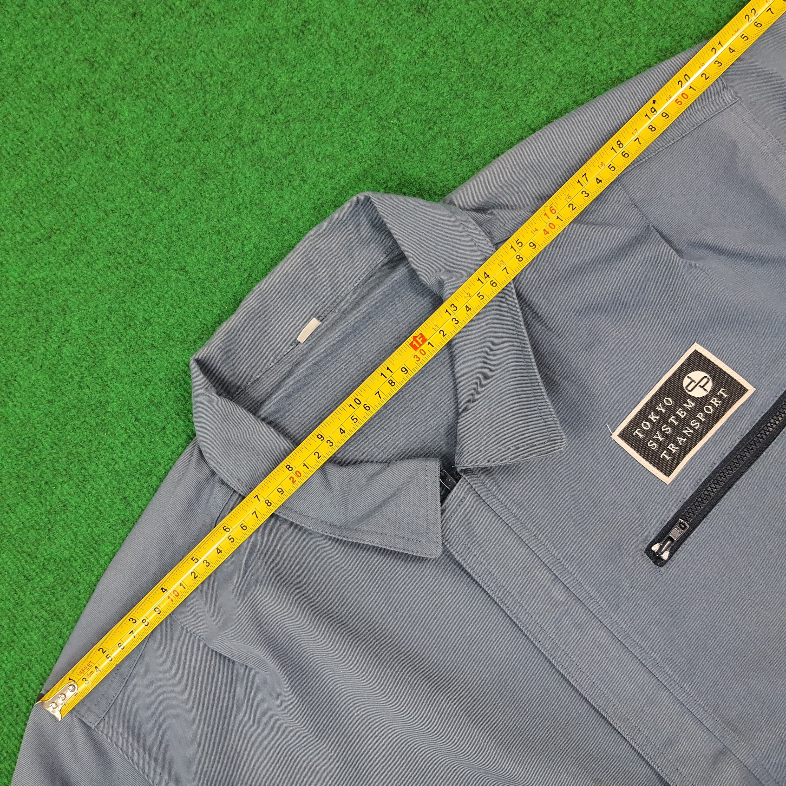 Japanese Brand × Vintage Vintage Tokyo System Transport Japan Brand Workwear Jacket Size US L / EU 52-54 / 3 - 9 Thumbnail