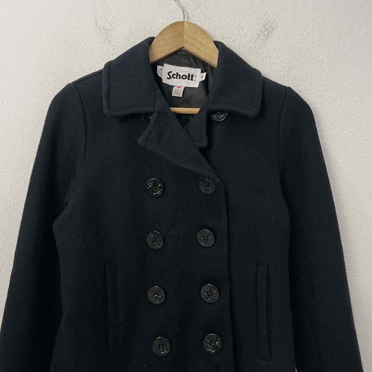 Schott Vintage Schott Nyc Button Ups Jacket Size M / US 6-8 / IT 42-44 - 5 Thumbnail