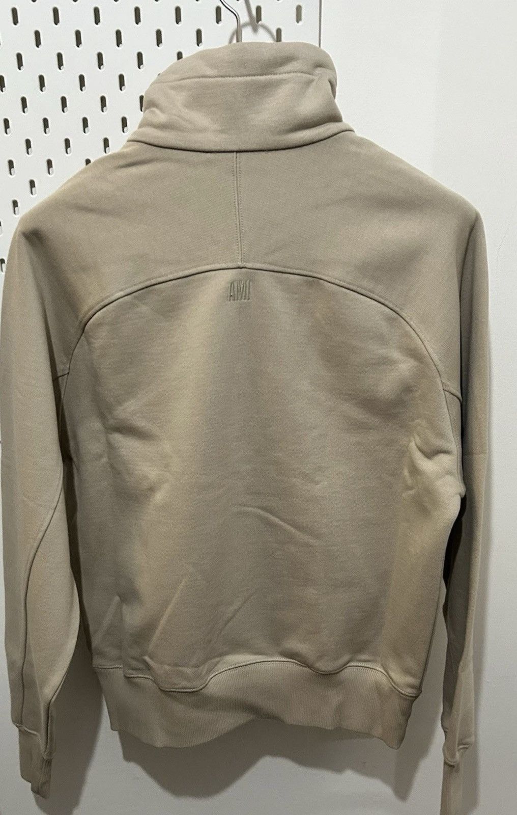 AMI Ami Paris Ami de Coeur Half-Zip Boxy Fit Sweatshirt Small Size US S / EU 44-46 / 1 - 8 Thumbnail
