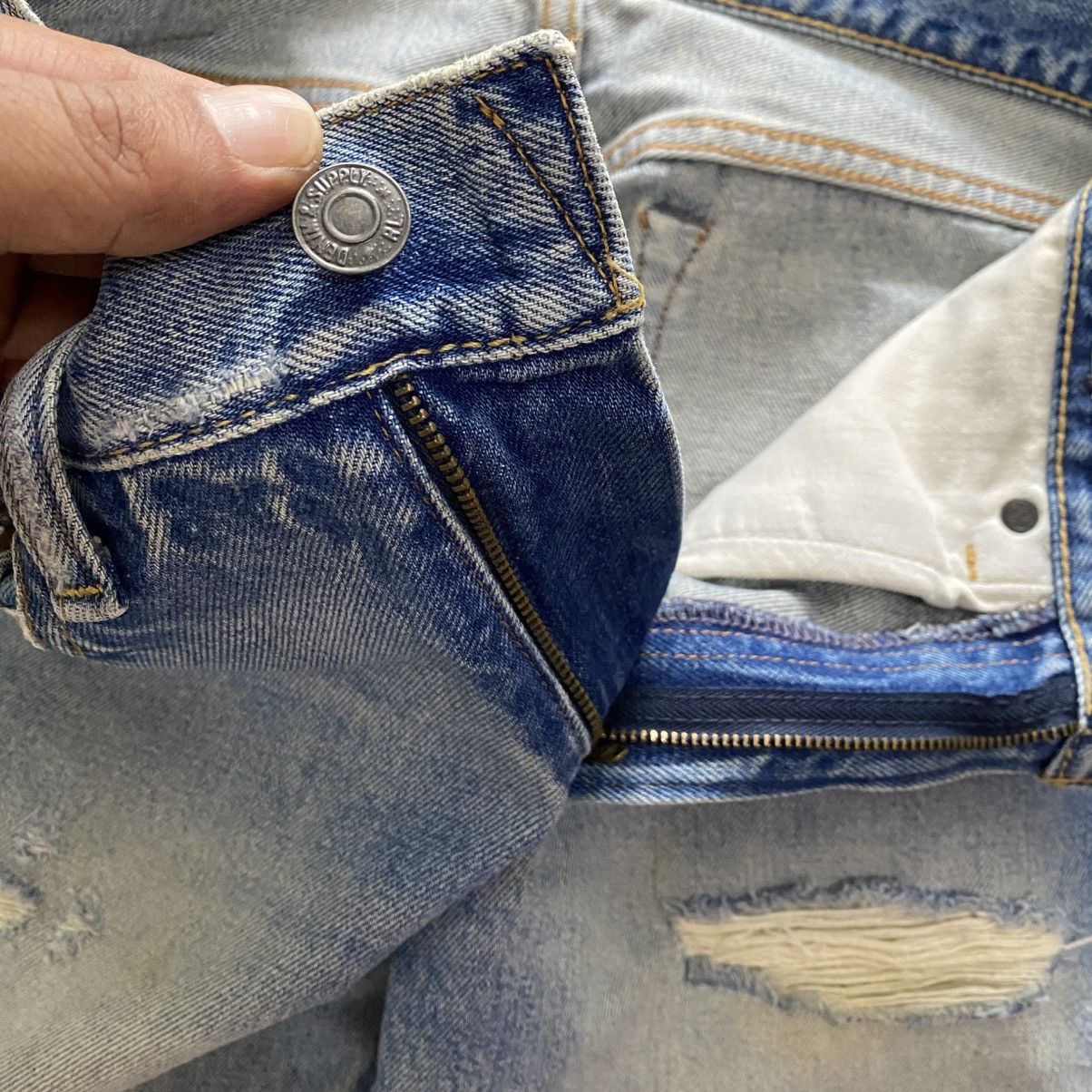 Denim & Supply Ralph Lauren × If Six Was Nine Denim&Supply Ralph Lauren Distressed Denim w31 Size US 31 - 6 Thumbnail