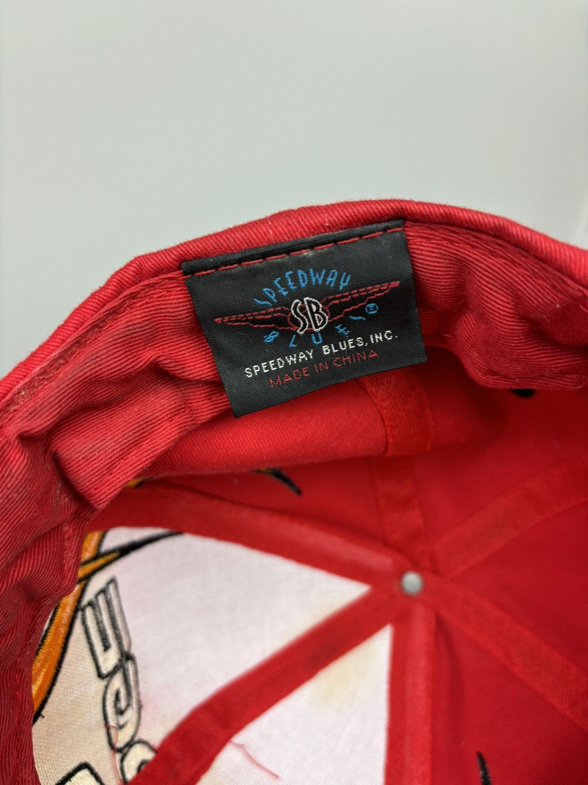 Vintage Vintage Dodge Hat Cap Red Flames RAMTruck Streetwear Racing Size ONE SIZE - 7 Thumbnail