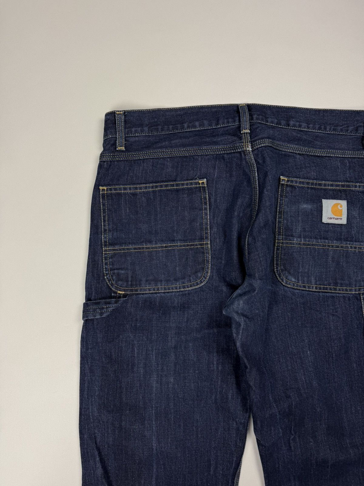 Carhartt Carhartt Men’s Fort Carpenter Workwear Denim Jeans Pants Size US 36 / EU 52 - 6 Thumbnail