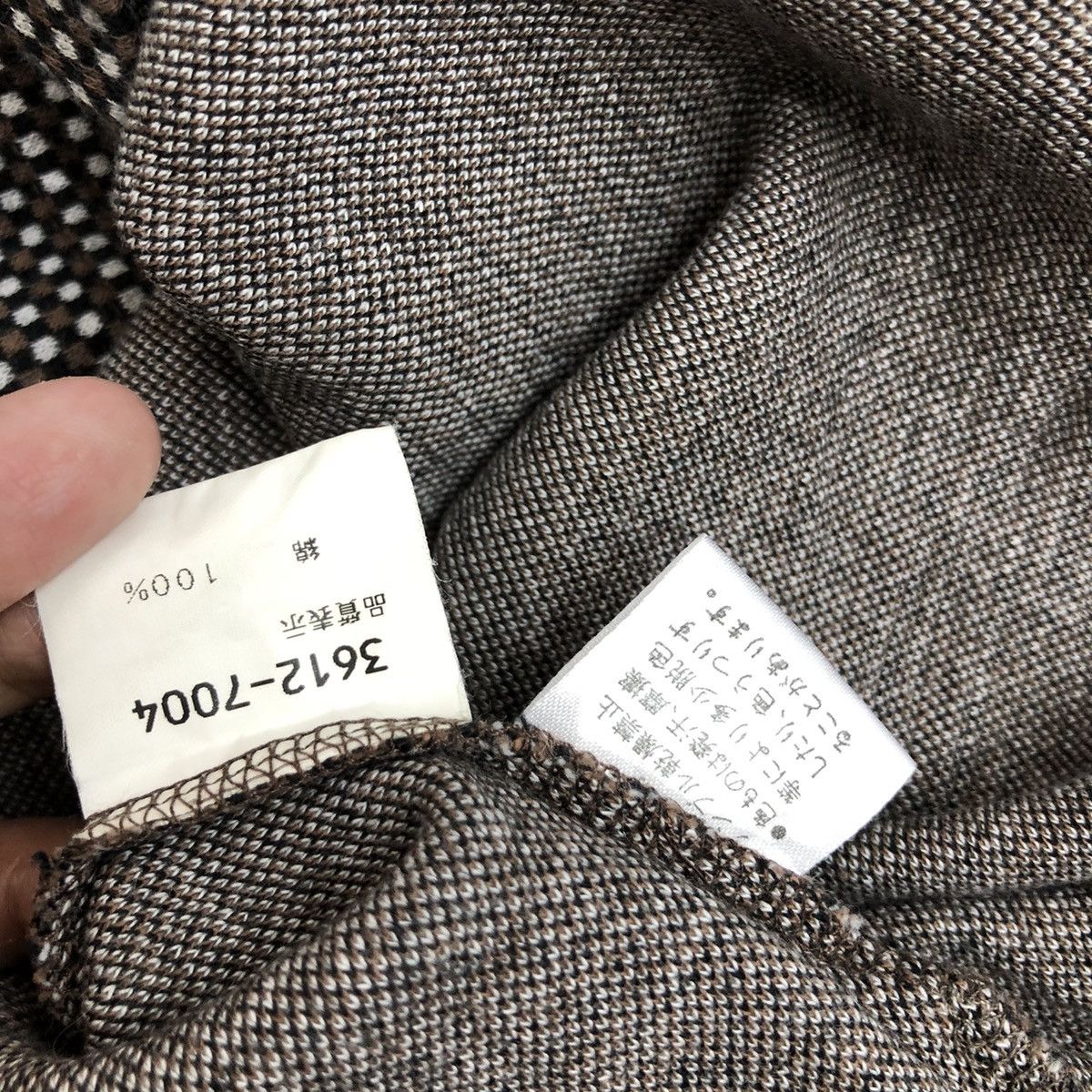 Kenzo Vintage KENZO Homme T -shirt Checkered Size US L / EU 52-54 / 3 - 5 Thumbnail
