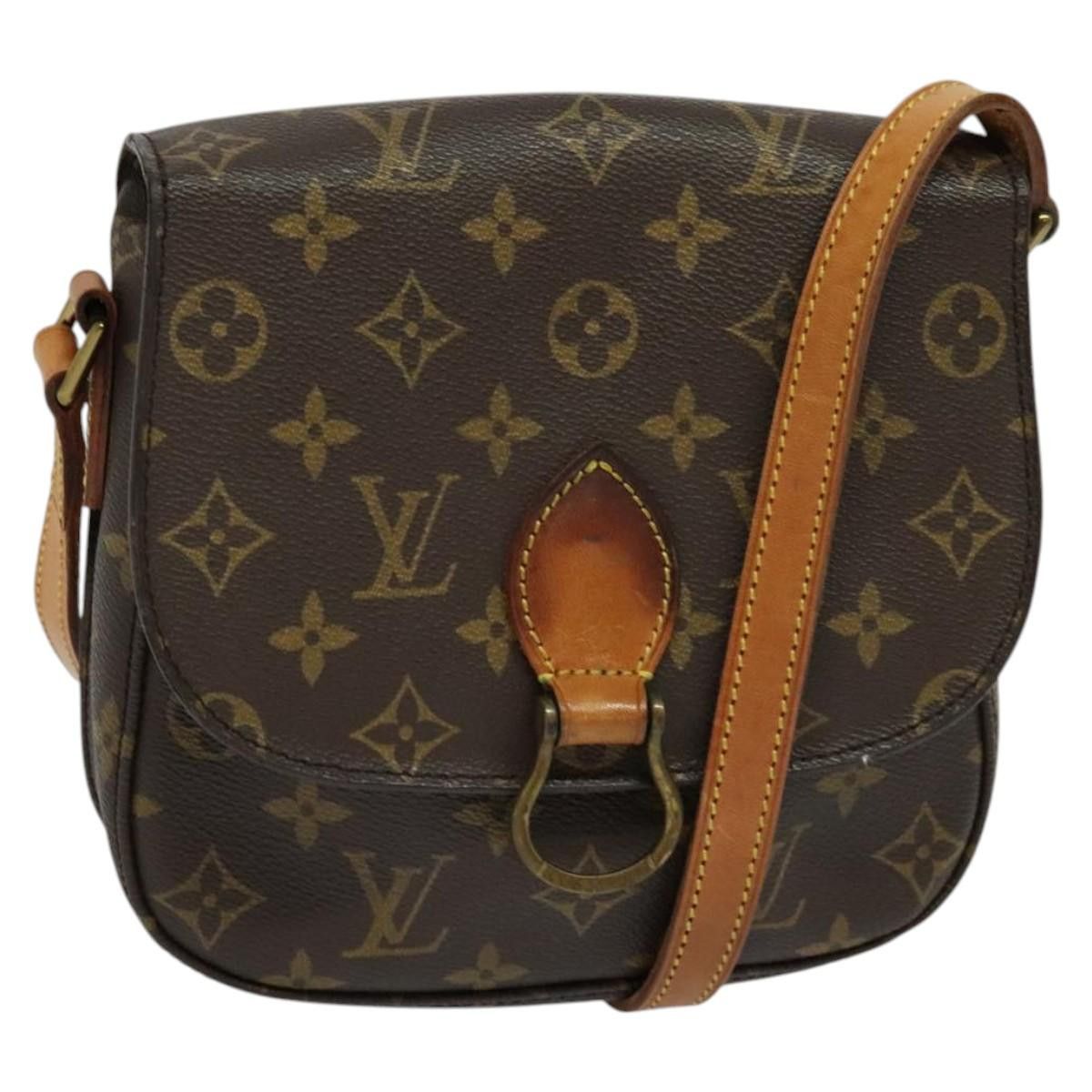 Louis Vuitton Monogram Saint Cloud Mm Shoulder Bag M51243 Lv Auth 116778, Women's