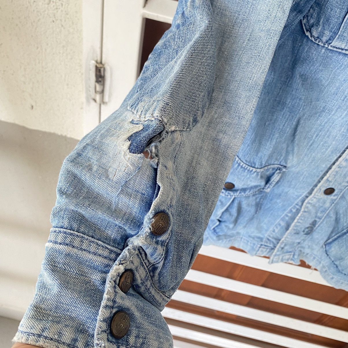Big John × Vintage Vintage Big John denim chore coat Size US M / EU 48-50 / 2 - 15 Thumbnail