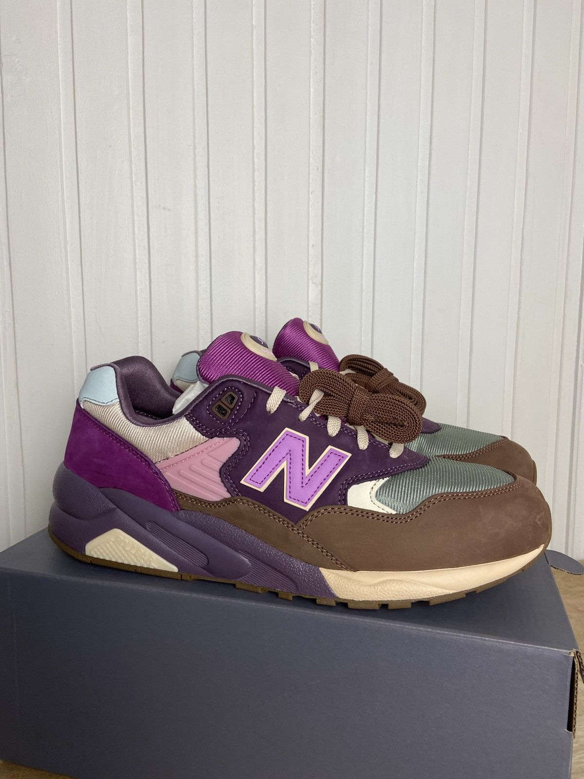New Balance New Balance 580 size? rare new size 8US 'Purple Plum' Size US 8 / EU 41 - 5 Thumbnail