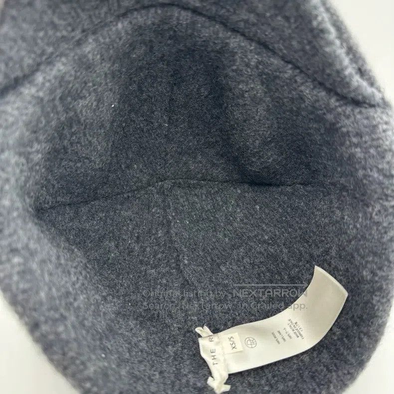 The Row The Row size xs Knitted Beanie Cap for Women in Black Gray Size ONE SIZE - 7 Thumbnail