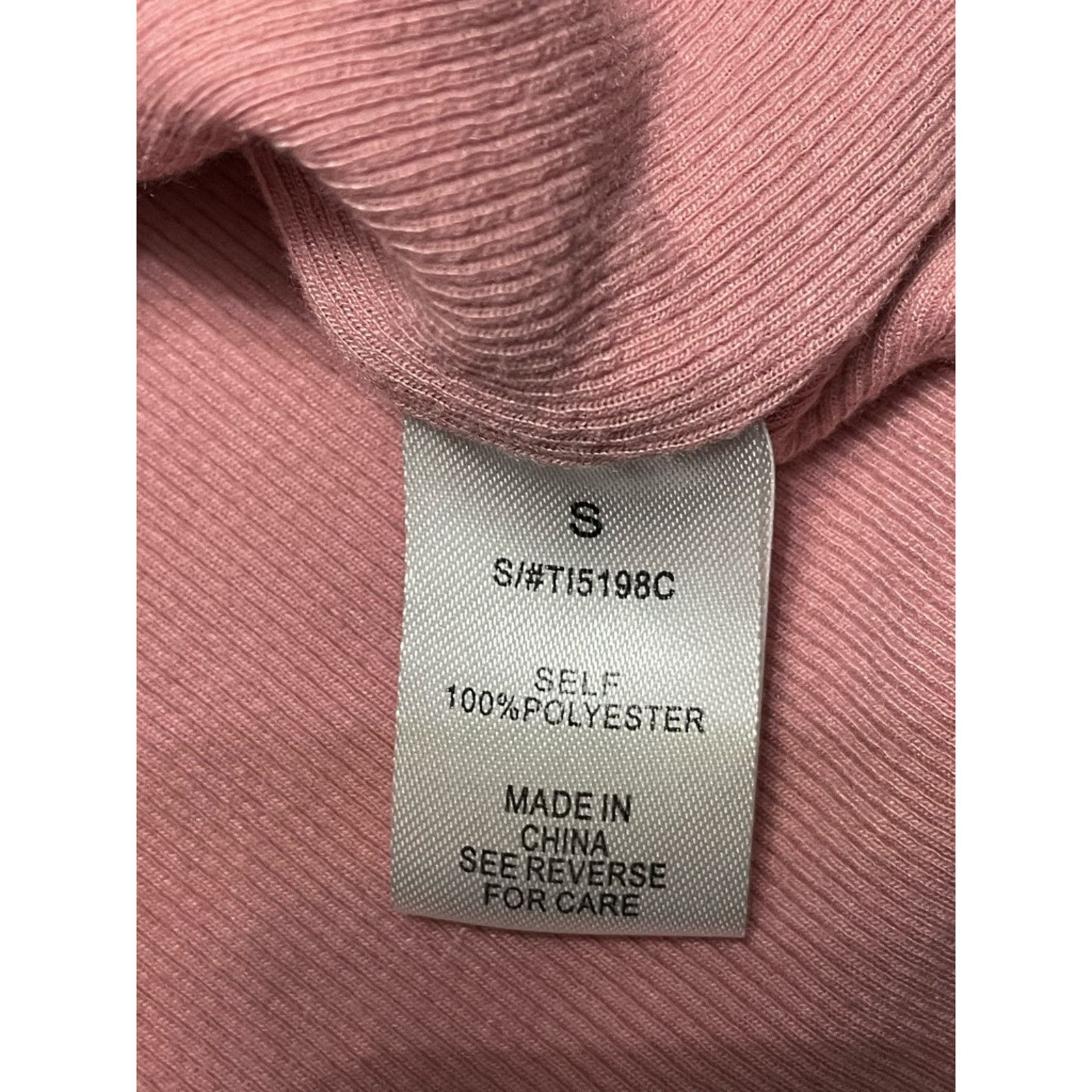 Other Better Be Crop Sweater Ribbed Knit Button-Down Taupe Pink S Size S / US 4 / IT 40 - 8 Thumbnail
