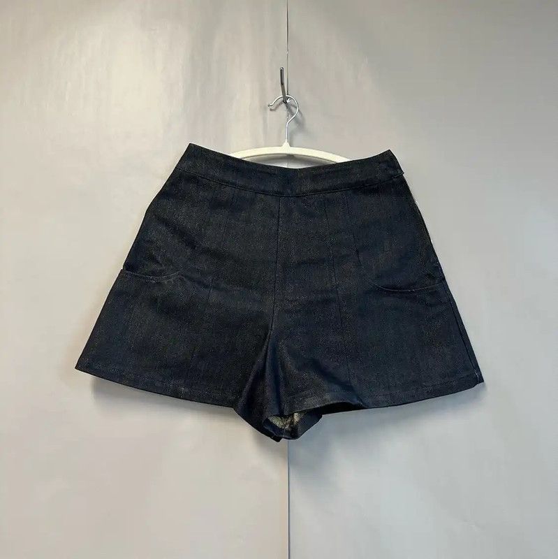 Miu Miu Miu Miu Black Cotton Women's Shorts 0089 Size 23" - 1 Thumbnail