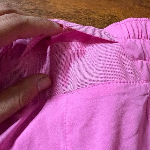 Nike Nike Women's Pink and Blue Athletic Track Shorts Sz Small S Size 24" / US 00 / IT 34 - 7 Thumbnail