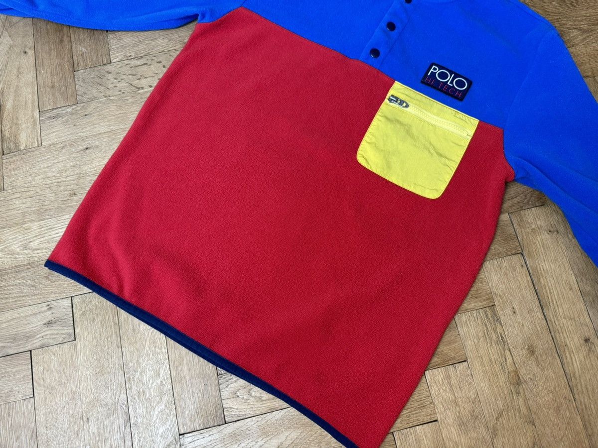Polo Ralph Lauren Polo Ralph Lauren Hi Tech RLPC67 Fleece Pullover S Size US S / EU 44-46 / 1 - 3 Thumbnail