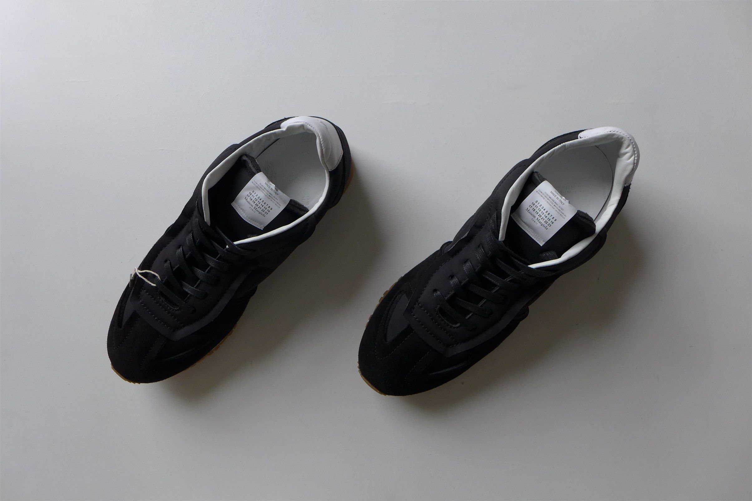 Maison Margiela Margiela Black Runner Sneakers Size US 11 / EU 44 - 11 Thumbnail