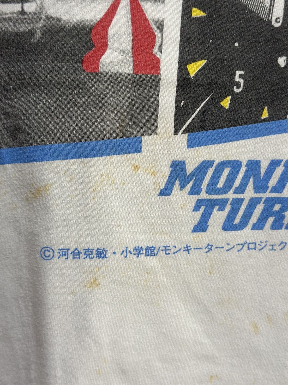 Anime × Japanese Brand × Vintage Vintage Monkey Turn Anime Faded Tee Size US L / EU 52-54 / 3 - 3 Thumbnail