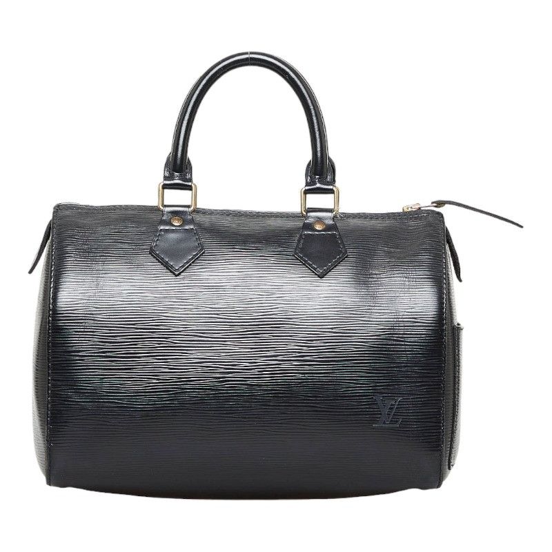 Louis Vuitton Epi Speedy 25 Handbag Mini Bag Noir Black