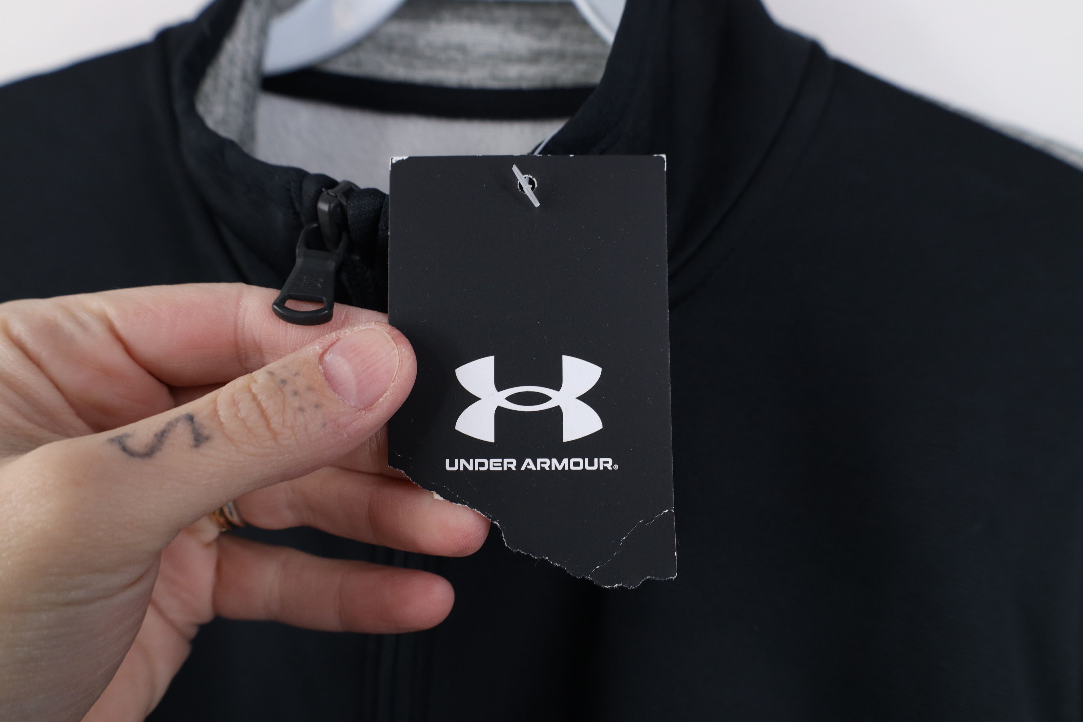 Under Armour New Under Armour Half Zip Fleece Lined Pullover Sweater Size US S / EU 44-46 / 1 - 5 Thumbnail