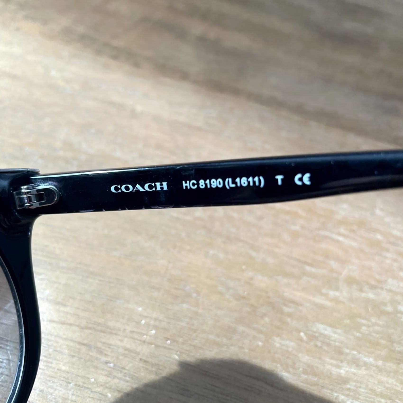 Coach Coach HC 8190 542011 Black Sunglasses Women Square Size ONE SIZE - 4 Thumbnail