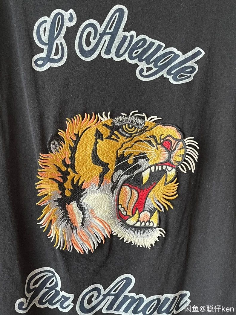 Gucci Gucci Embroidered patch tiger head slim T-shirt 2501-Nextar Size US XS / EU 42 / 0 - 2 Thumbnail