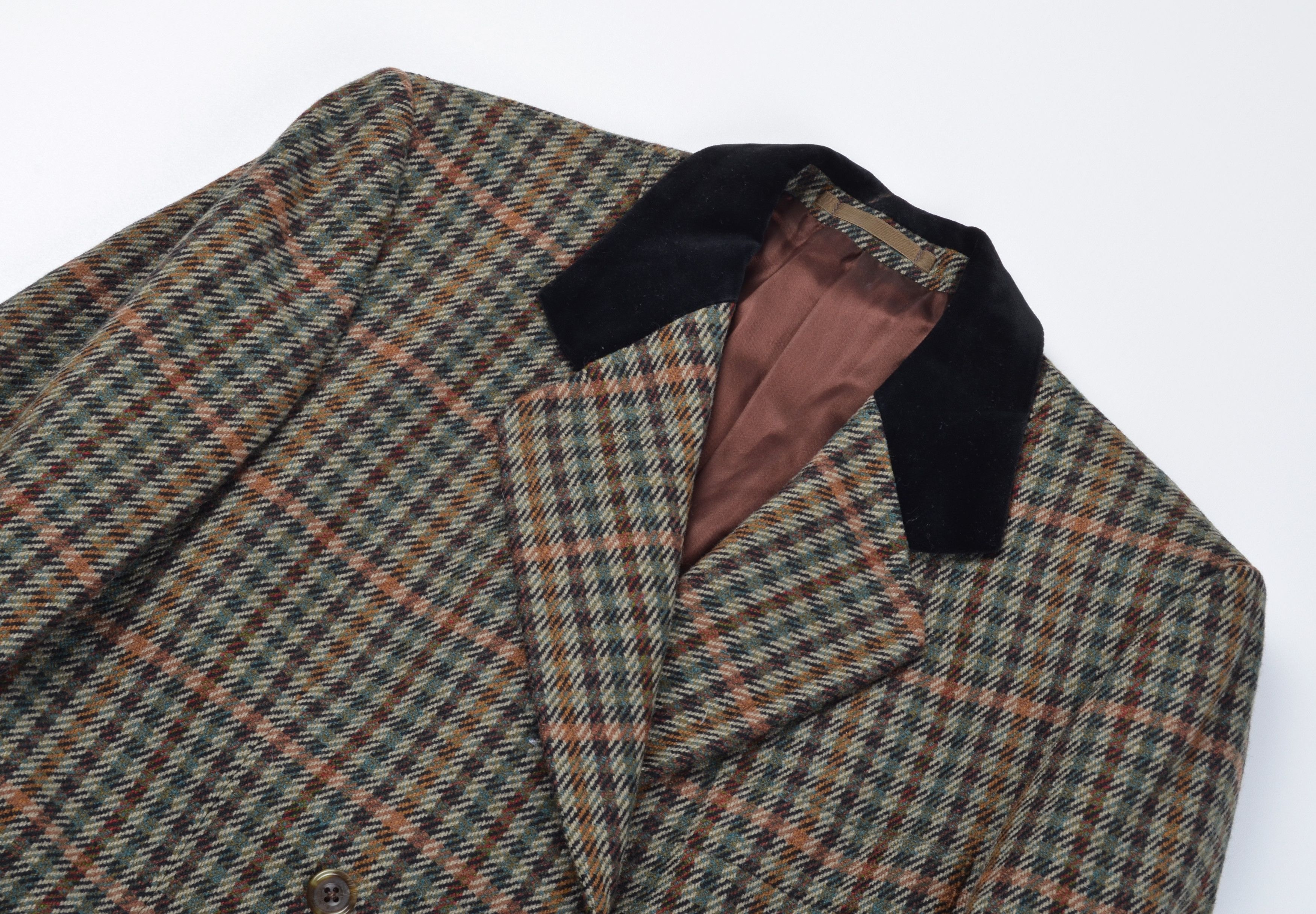 Aquascutum Vintage Aquascutum Tweed Suit Set Skirt Blazer Check Wool Size M / US 6-8 / IT 42-44 - 8 Thumbnail