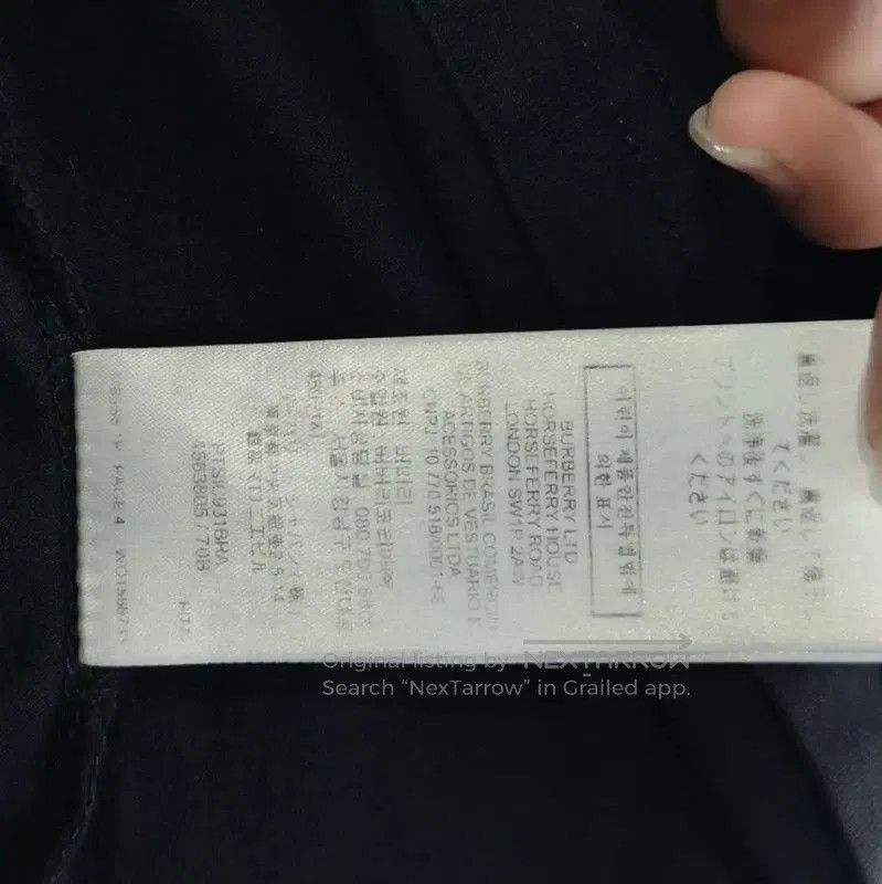 Burberry Burberry Black Cotton Women's T-Shirt. Size XS / US 0-2 / IT 36-38 - 8 Thumbnail
