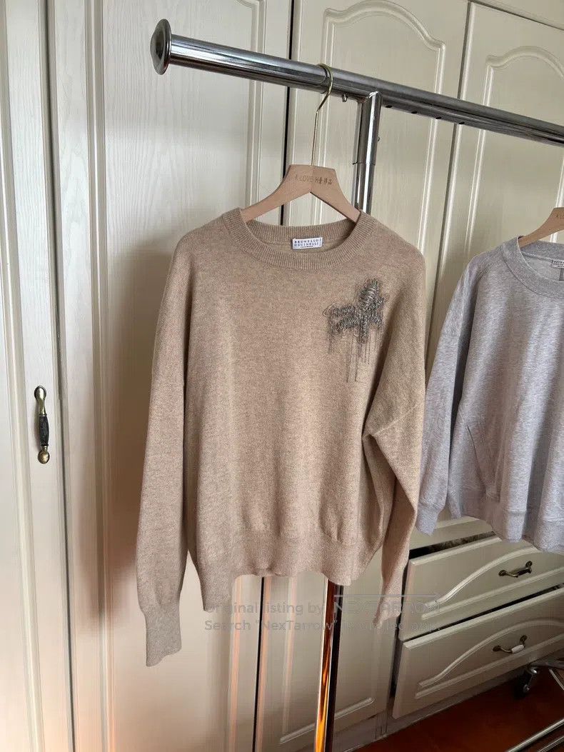 Brunello Cucinelli Brunello Cucinelli Cashmere Sweater Size M / US 6-8 / IT 42-44 - 1 Thumbnail