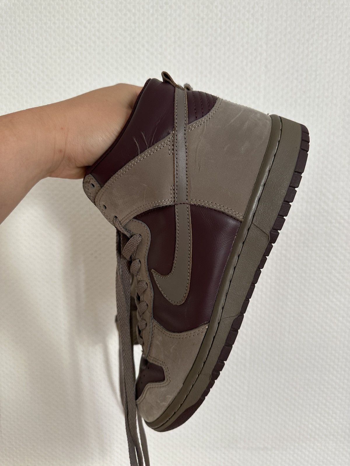 Nike Nike Dunk Hi "Iron Mahogany" Size US 10.5 / EU 43-44 - 5 Thumbnail