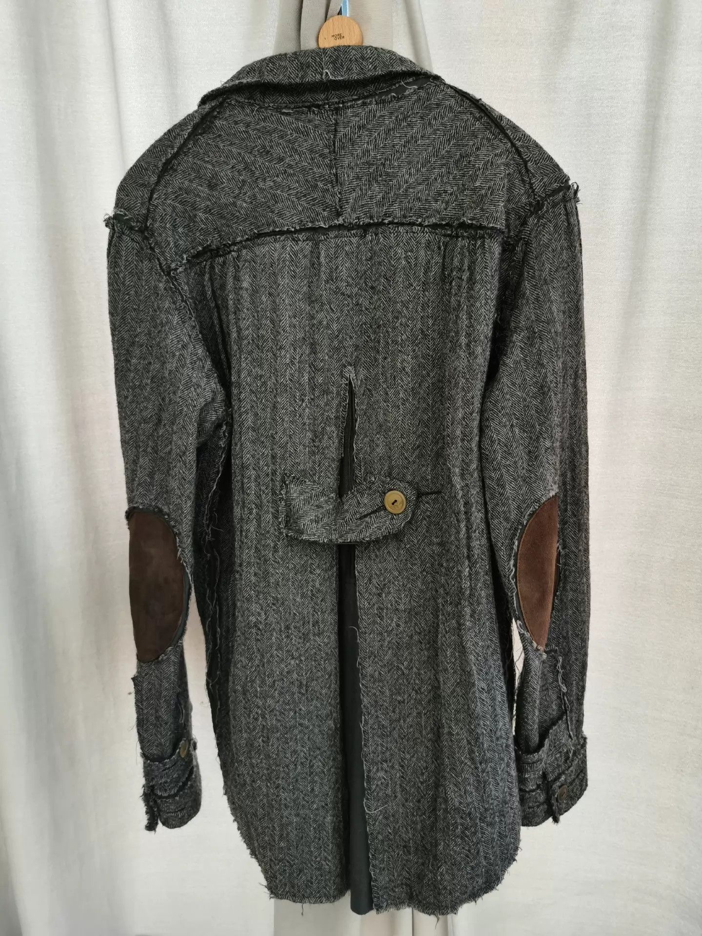 Takahiromiyashita The Soloist. the soloist Miyashita Deconstructed Raw Blazer Size S Size US S / EU 44-46 / 1 - 2 Thumbnail