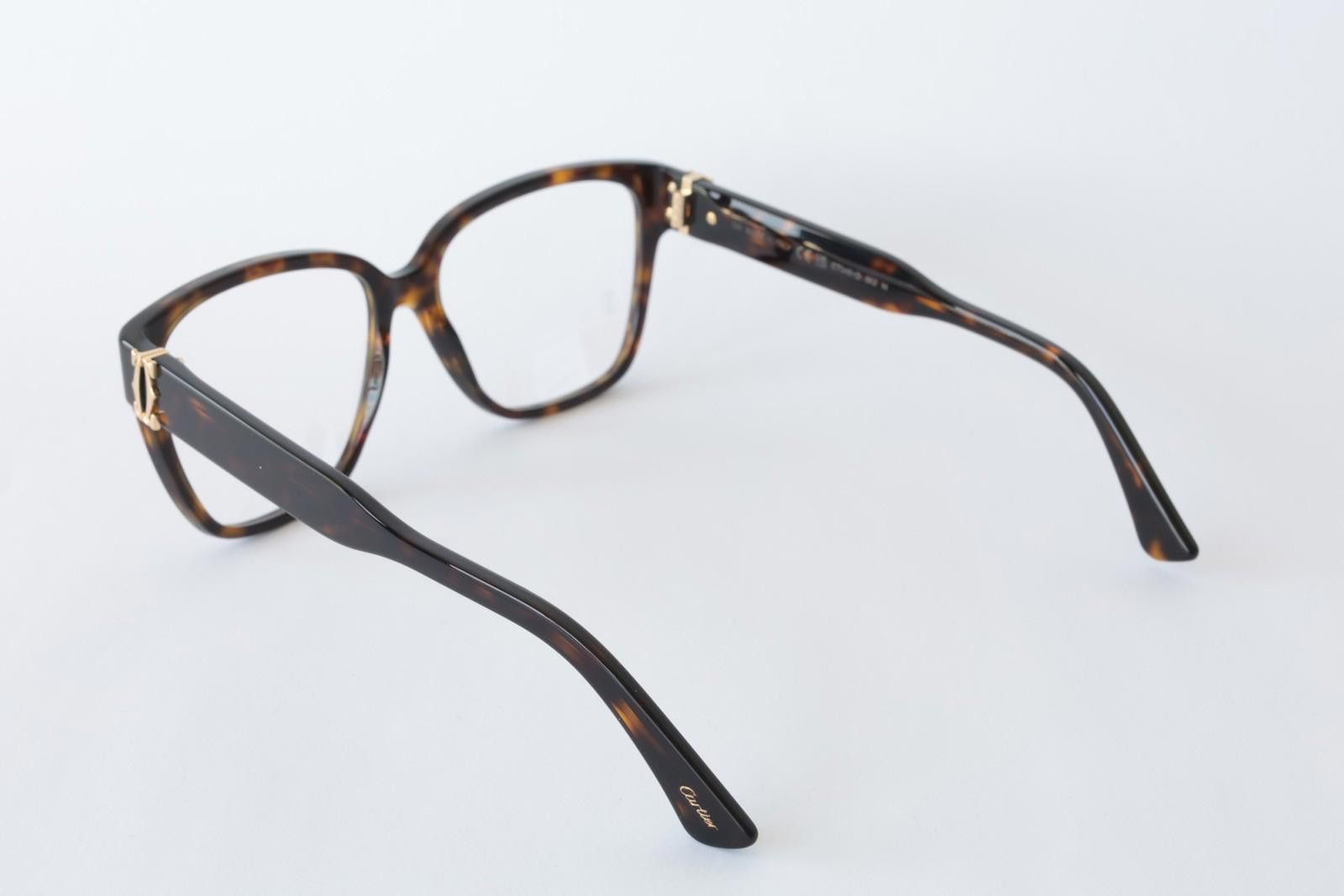 Cartier New Cartier eyewear optical eyeglasses CT0451O 002 havana Size ONE SIZE - 5 Thumbnail