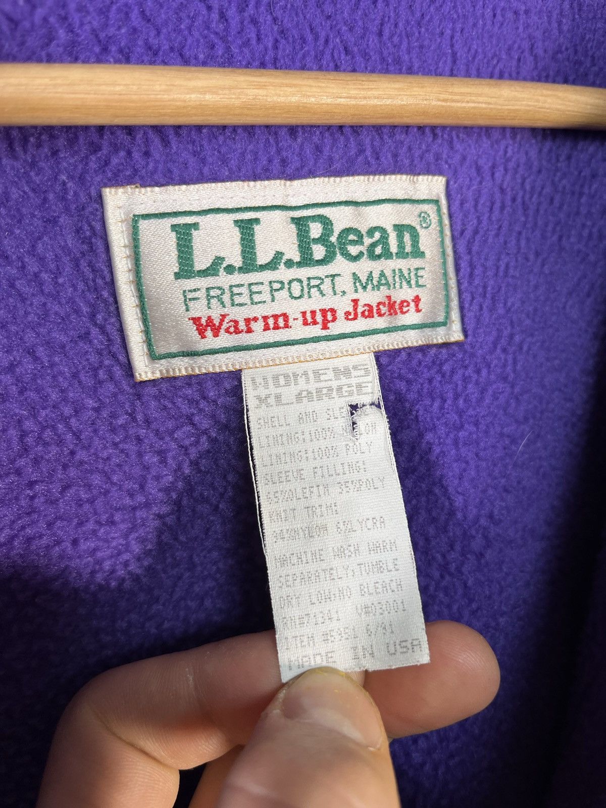L.L. Bean × Vintage Vintage L.L.Bean Bomber Jacket Size XL / US 12-14 / IT 48-50 - 5 Thumbnail