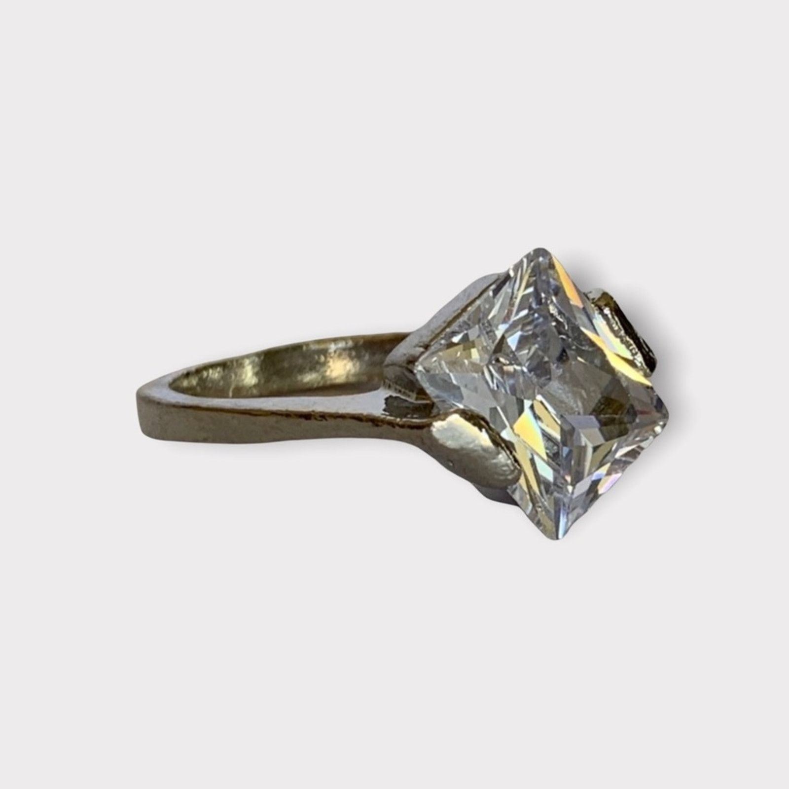 Other Contemporary Princess Diamond Ring Size 6 Size ONE SIZE - 1 Thumbnail