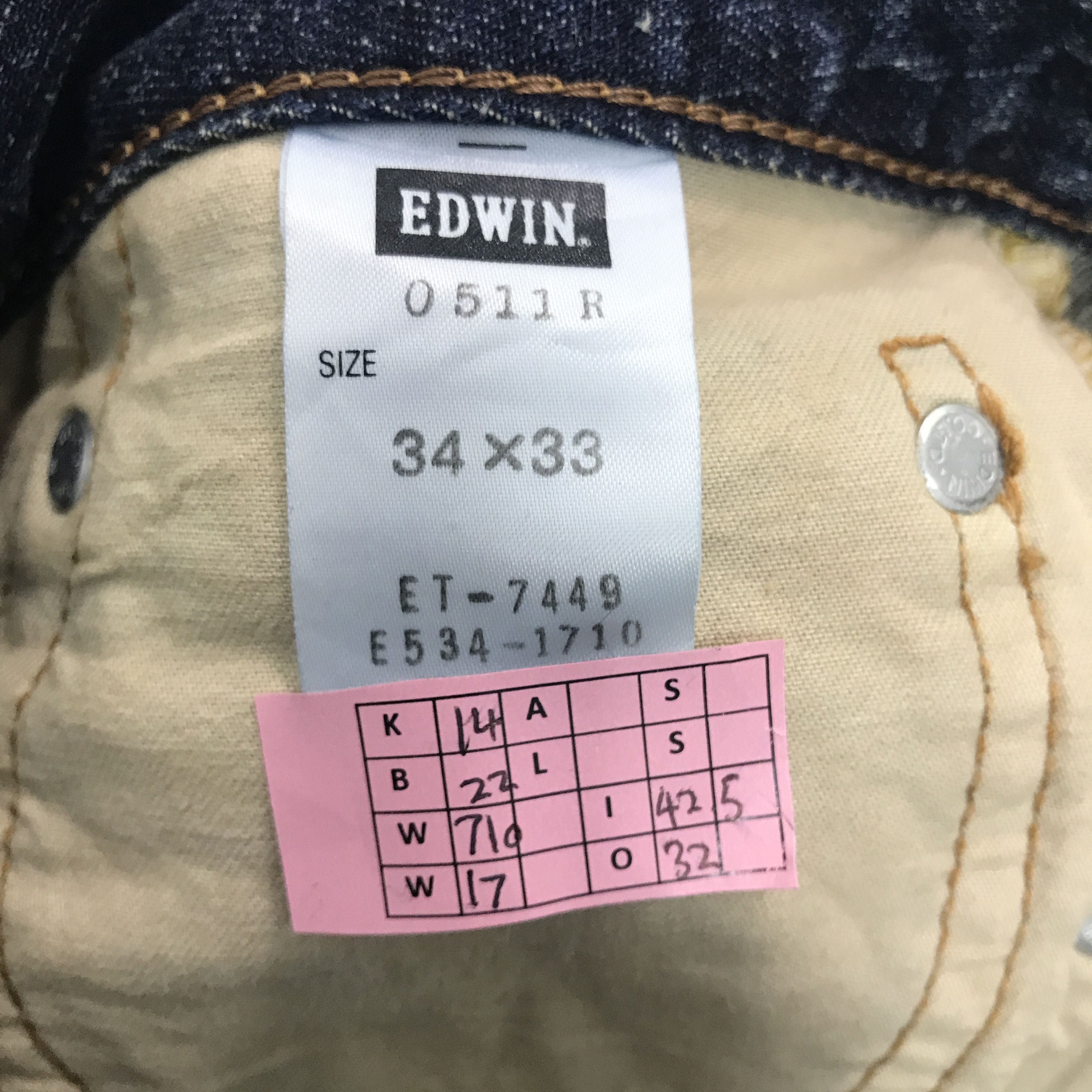 Edwin × Japanese Brand Flared Edwin distressed denim bootcut denim pants Size US 34 / EU 50 - 13 Thumbnail