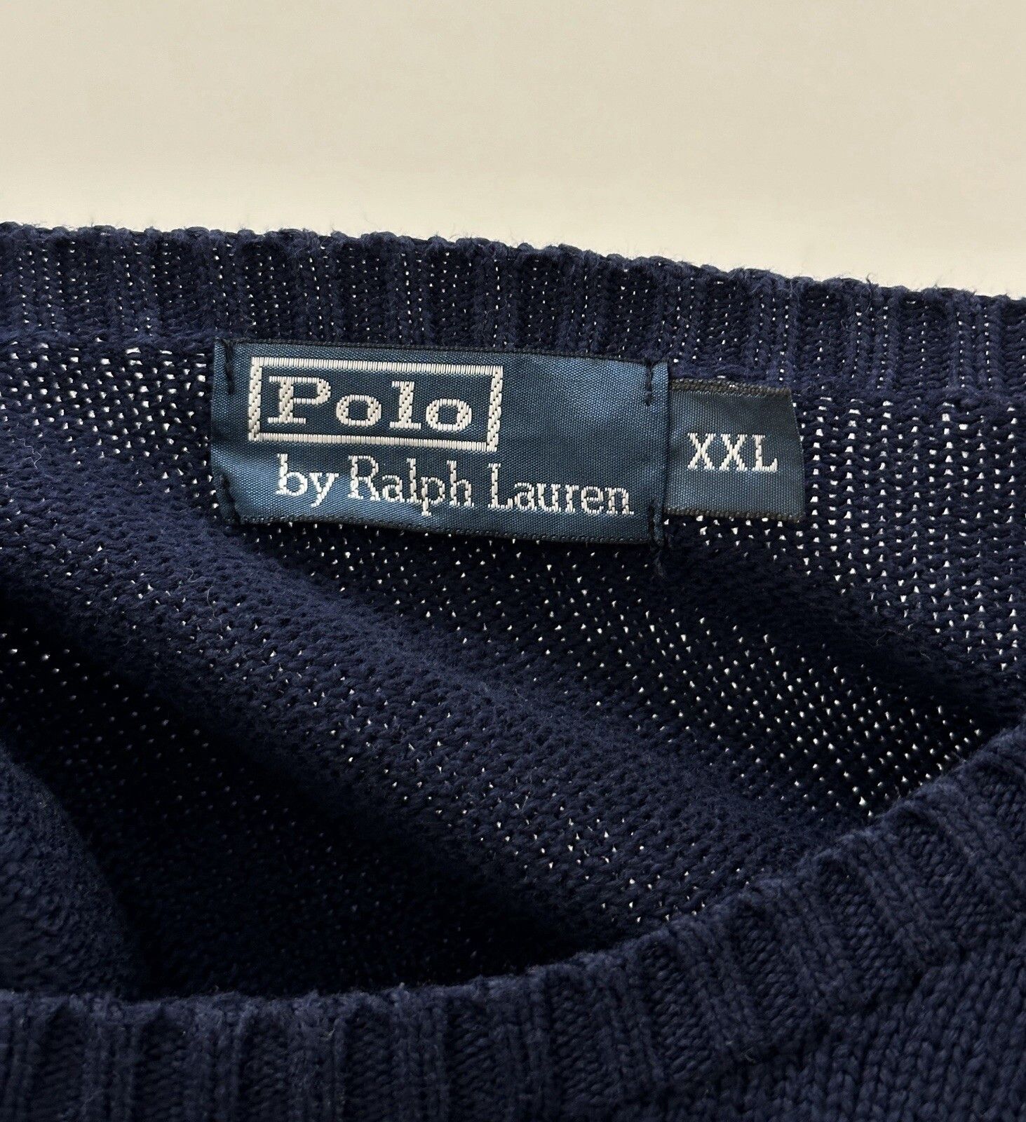 Polo Ralph Lauren Vintage Polo Ralph Lauren Sweater Cotton Knit Mens size XXL Size US XXL / EU 58 / 5 - 12 Thumbnail