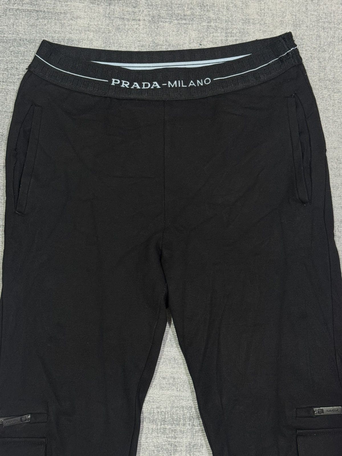 Prada Linea Rossa Scuba Trousers Size 26" / US 2 / IT 38 - 3 Thumbnail