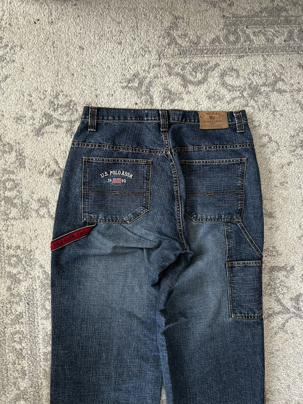 U.S. Polo Assn. Vintage U.S. Polo Assn Carpenter Jeans Size US 34 / EU 50 - 8 Thumbnail