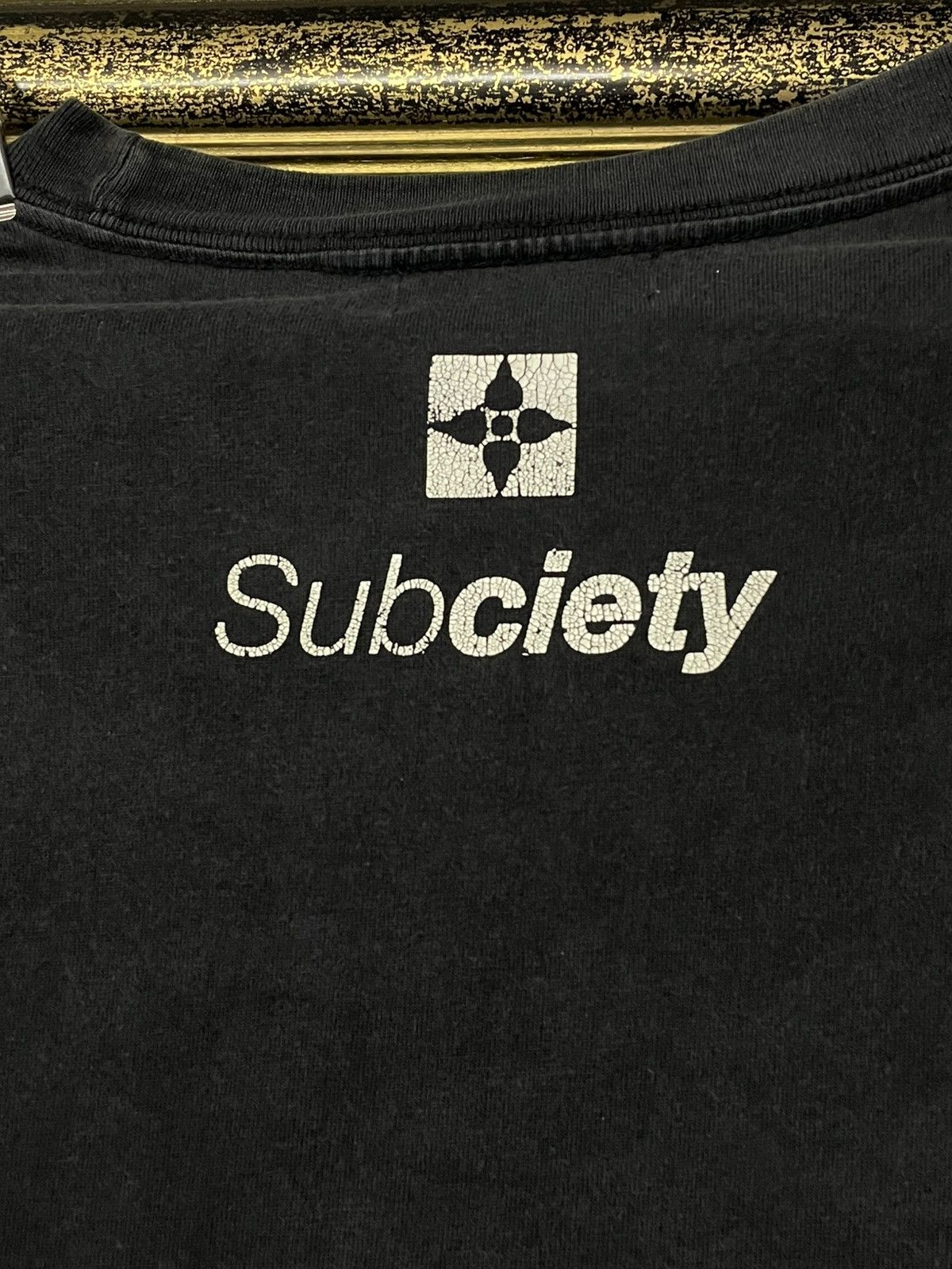 Japanese Brand Vintage Designer Subciety We Never Give A fuck Riot Sunfaded Size US M / EU 48-50 / 2 - 10 Thumbnail