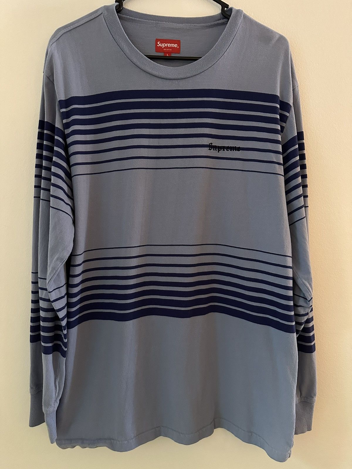 Supreme Multi Stripe L S Top | Grailed