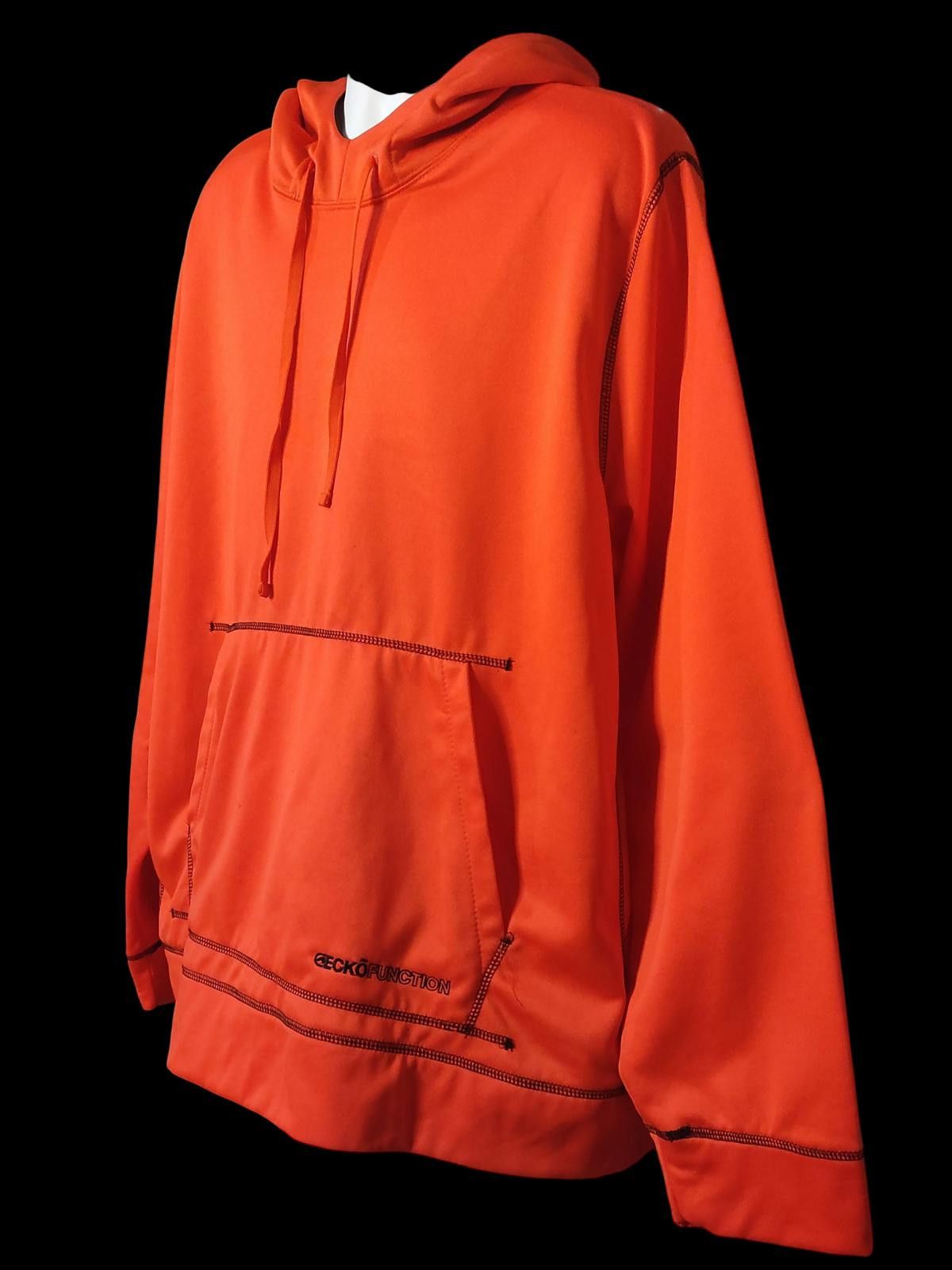 Ecko Unltd. Ecko Unltd. Orange Pullover Hoodie Sweatshirt Size US XXL / EU 58 / 5 - 5 Thumbnail