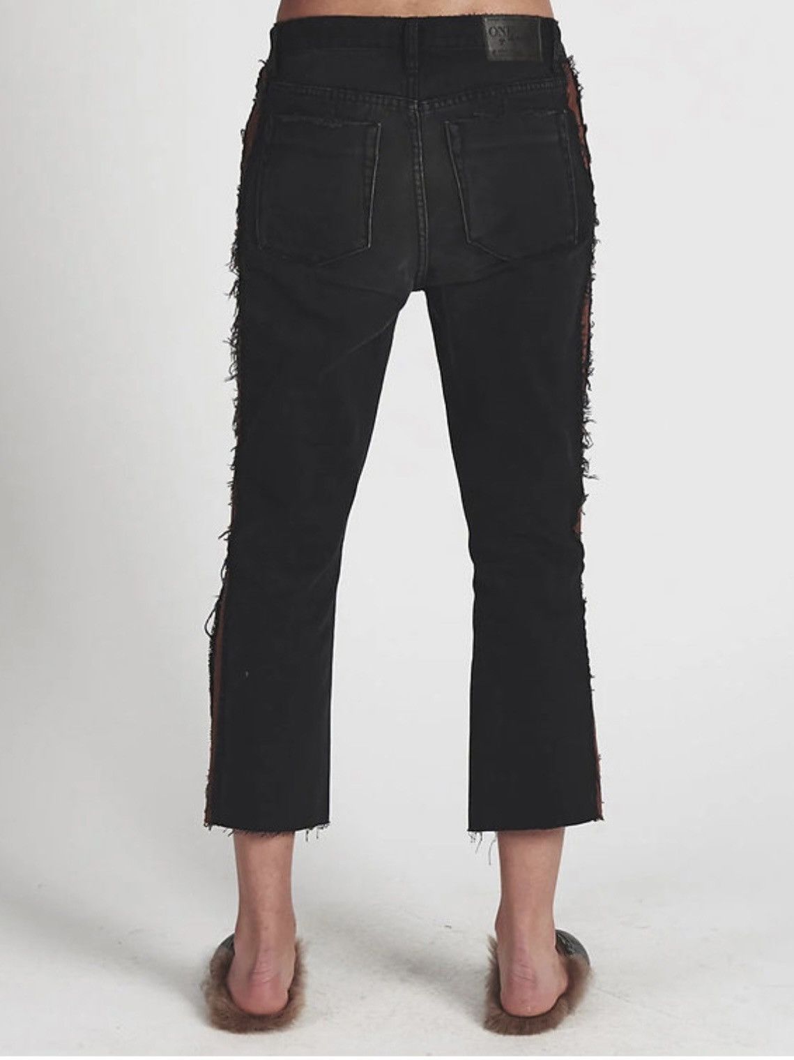 One Teaspoon One Teaspoon Hooligans Low Waist Relaxed Straight Leg Denim Size 26" / US 2 / IT 38 - 4 Thumbnail