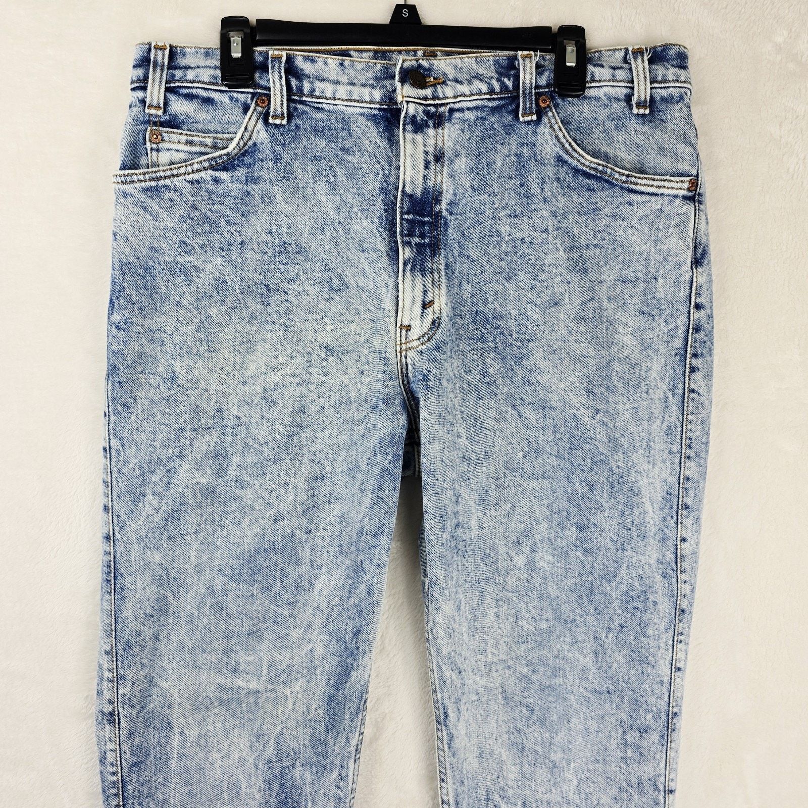 Levi's Vintage Levis 515 Acid Washed Jeans Fits 36x31 Denim 38x32 Size US 36 / EU 52 - 3 Thumbnail