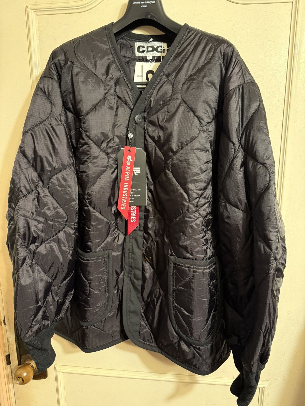 COMME des GARCONS×ALPHA LINER JACKET CDG x ALPHA LINER JACKET - CDG BY COMME des GARÇONS OFFICIAL