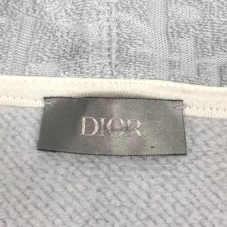 Dior Dior Light blue logo jacquard full-print cotton hooded dra Size US M / EU 48-50 / 2 - 5 Thumbnail