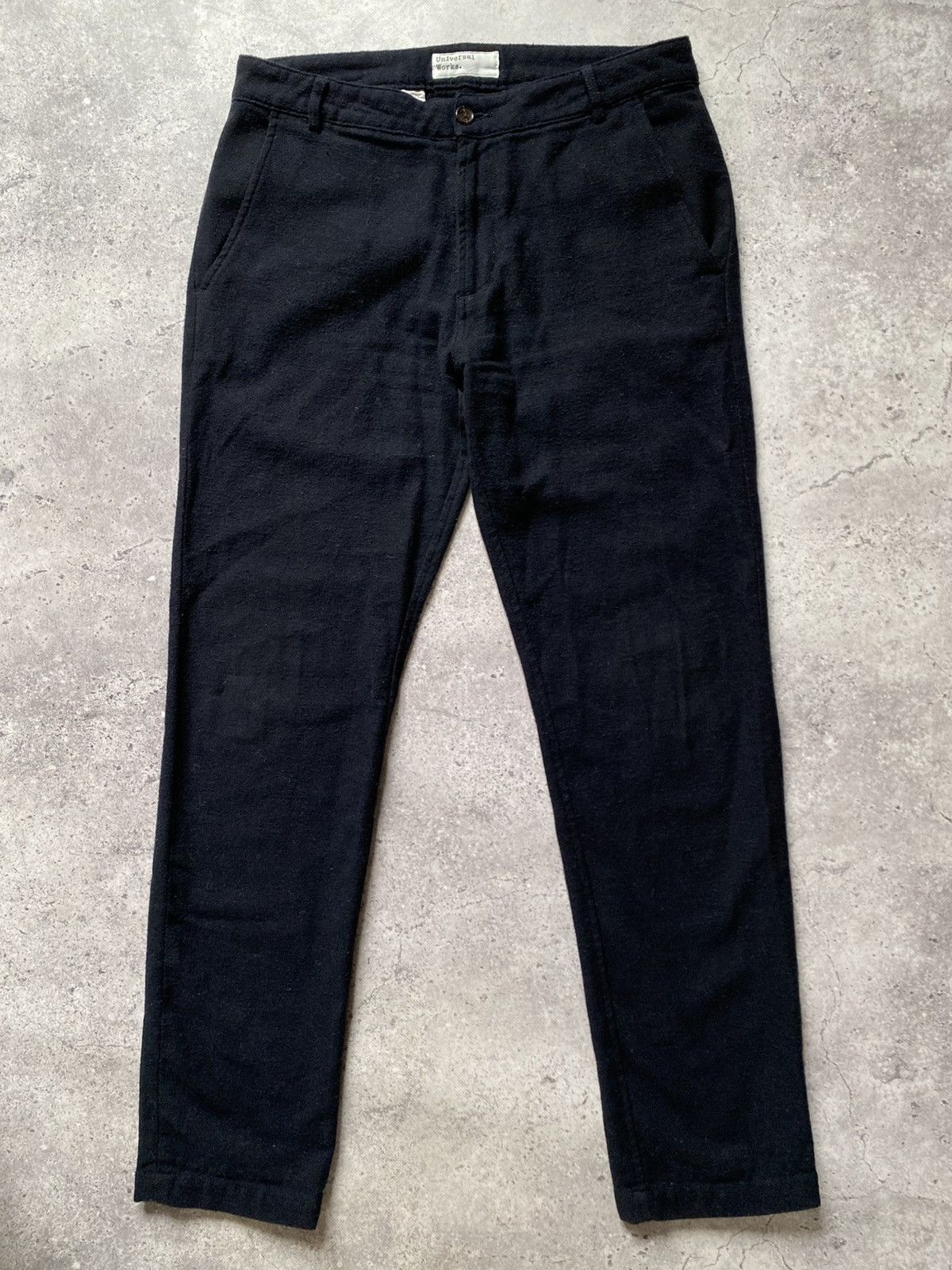 Universal Works Vintage Universal Work Pants Black Size 32 Men’s Size US 32 / EU 48 - 1 Thumbnail