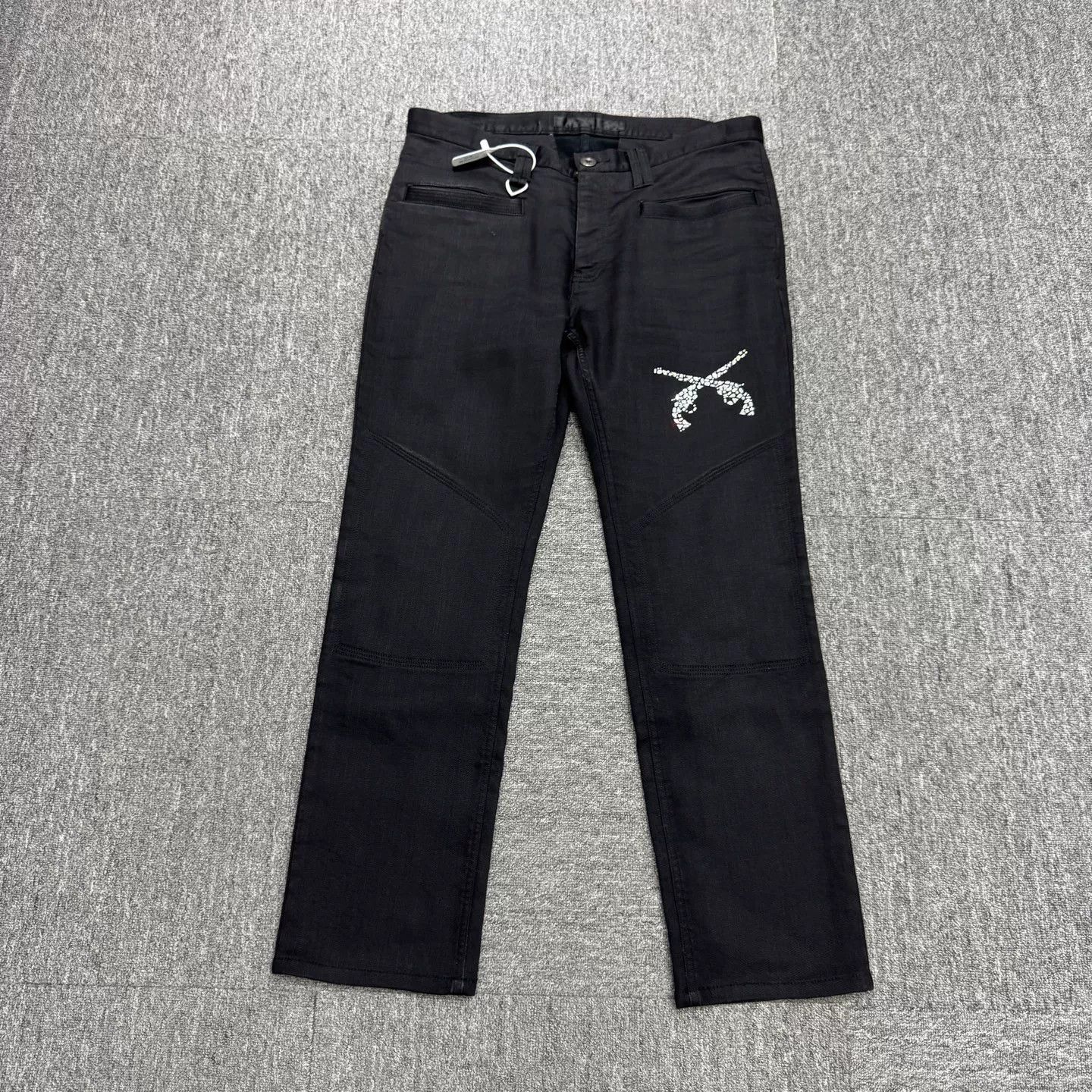 Roar Roar Diamond Double Gun Jeans Size 26" / US 2 / IT 38 - 1 Thumbnail