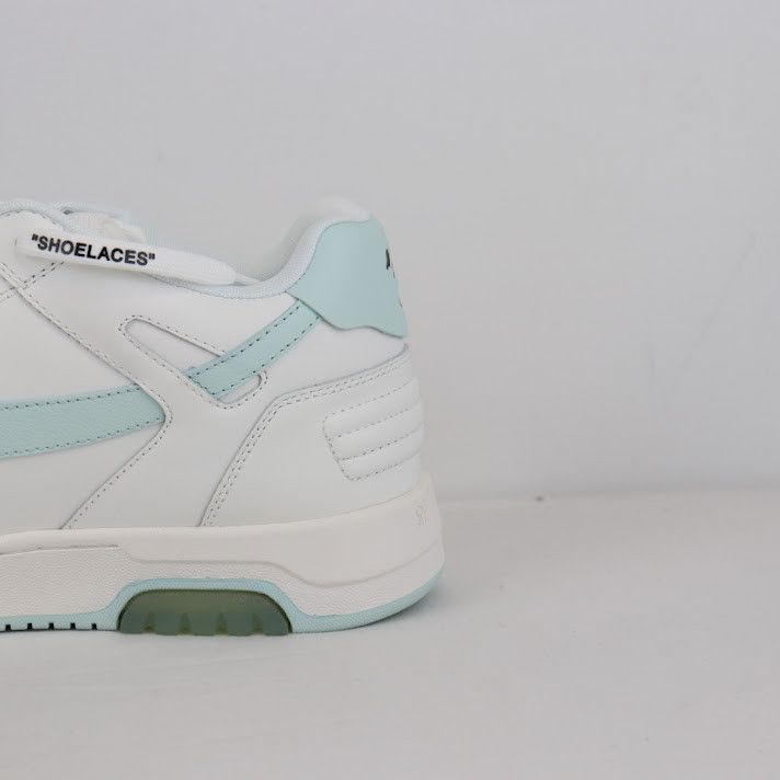 Off-White o1rshd1 Out of Office Calf Leather Sneakers in White Mint Size US 13 / EU 46 - 4 Thumbnail