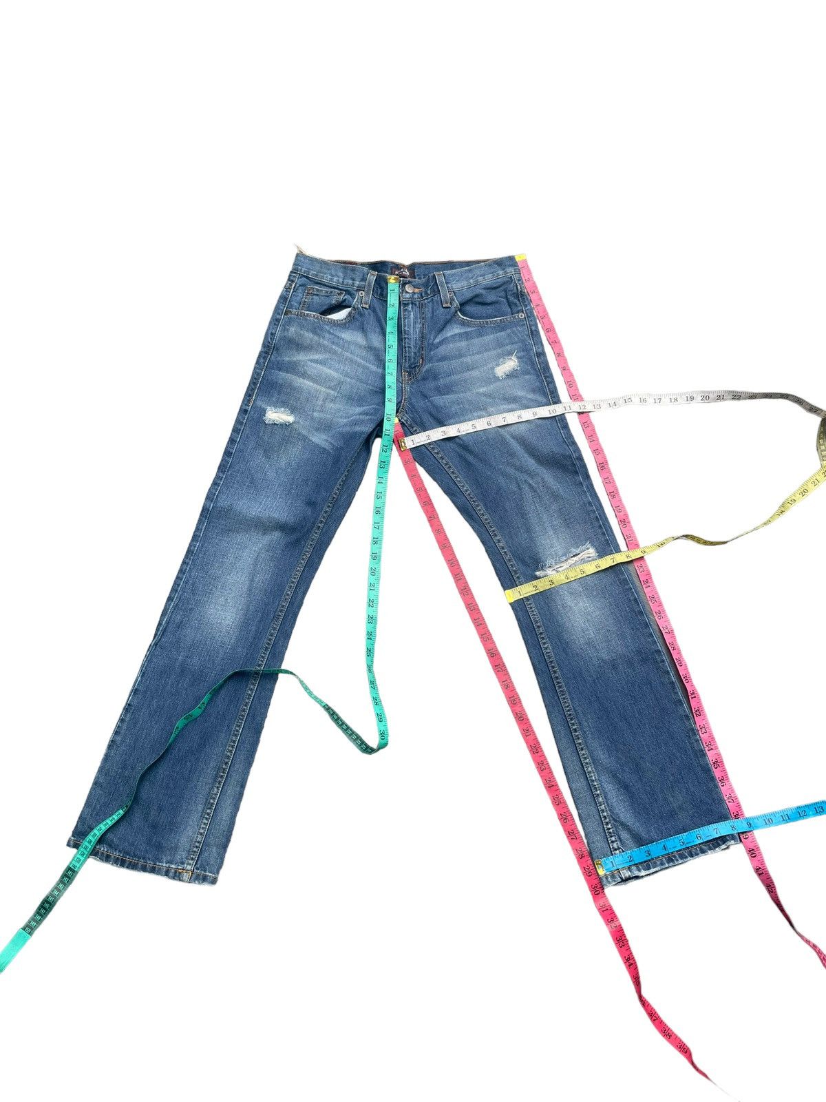 Adam Levine Adam Levine The Bootcut Distresed Denim Size US 32 / EU 48 - 14 Thumbnail