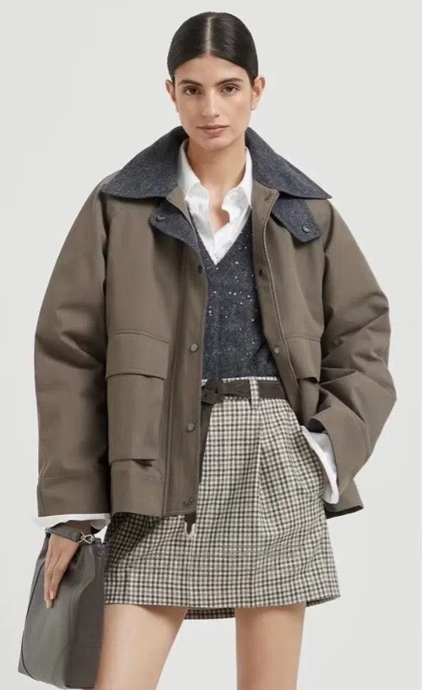Brunello Cucinelli Brunello Cucinelli Cotton Jacket Size M / US 6-8 / IT 42-44 - 1 Thumbnail
