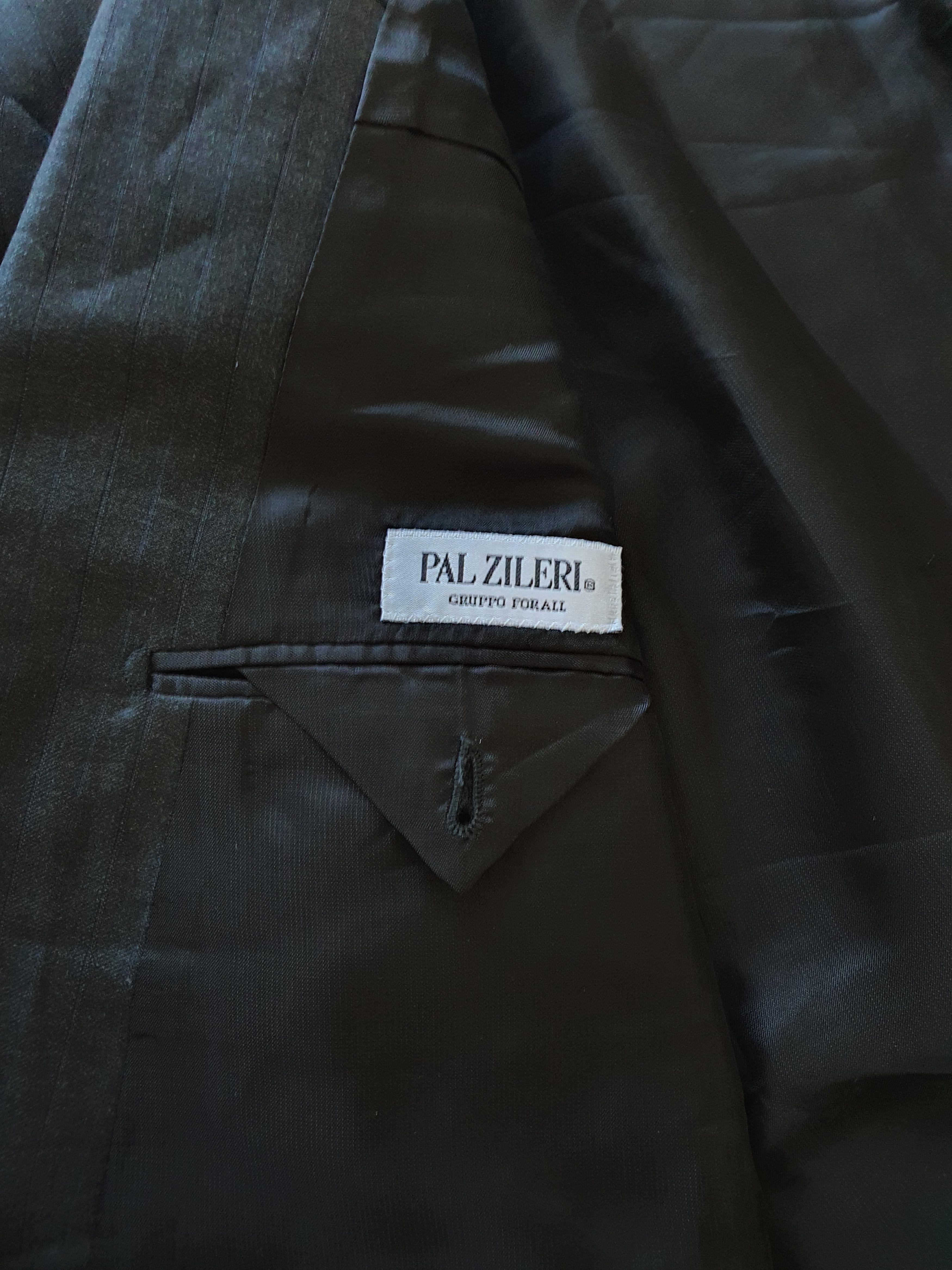 Pal Zileri Double Breasted (6x2) Gray Blazer Sports Coat Jacket - EU 52 Size 42R - 5 Thumbnail