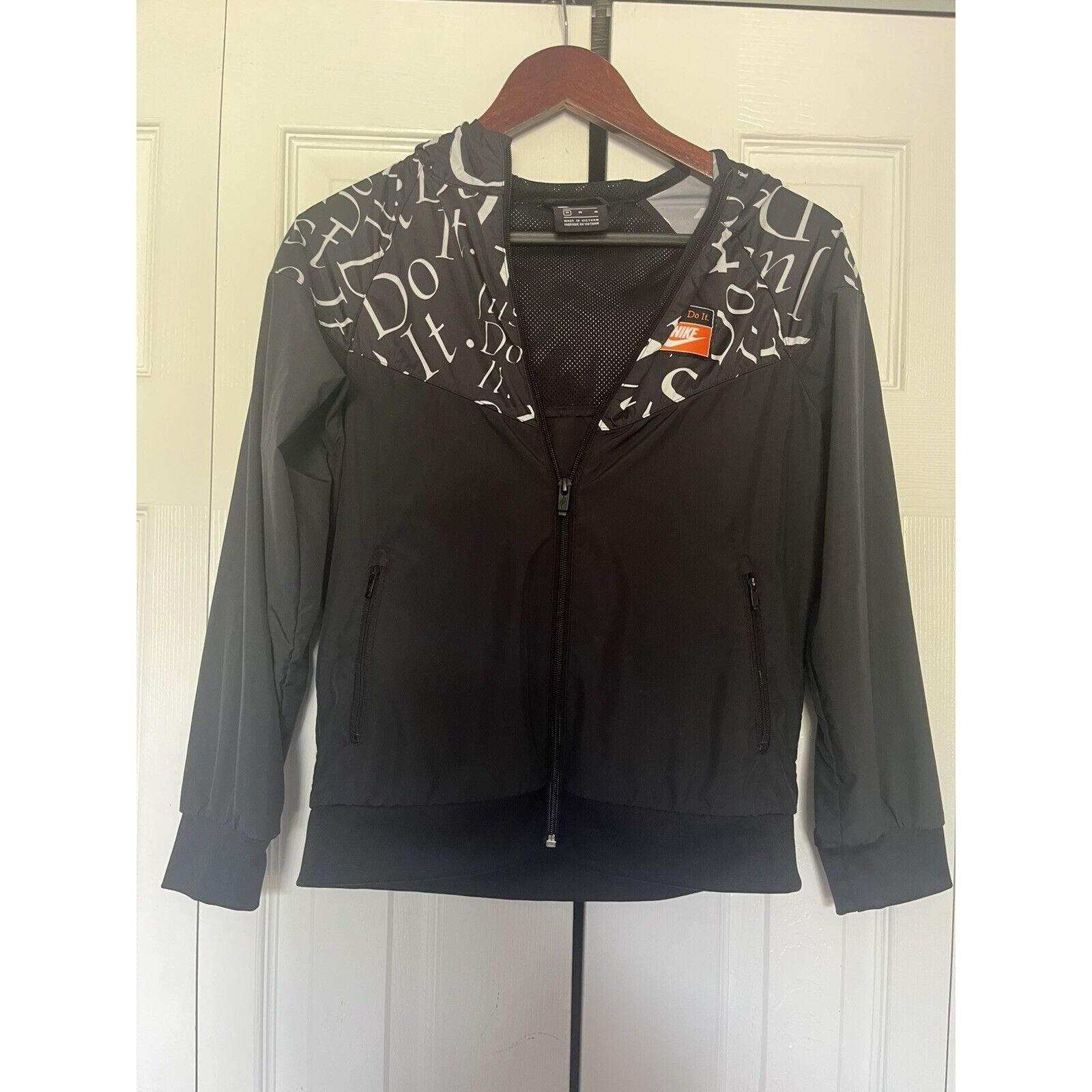 Nike Boys Youth Nike Black Jacket Wind Size Medium Size US M / EU 48-50 / 2 - 1 Thumbnail